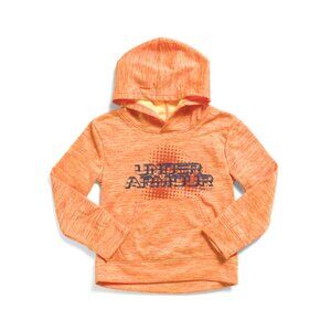 UNDER ARMOUR Orange Little Boys Logo Twist Hoodie